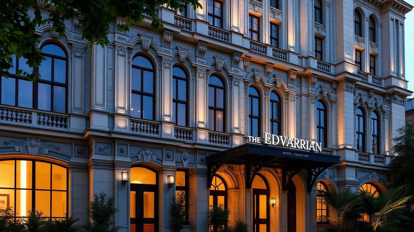 The Edwardian Manchester, a Radisson Collection Hotel exterior.